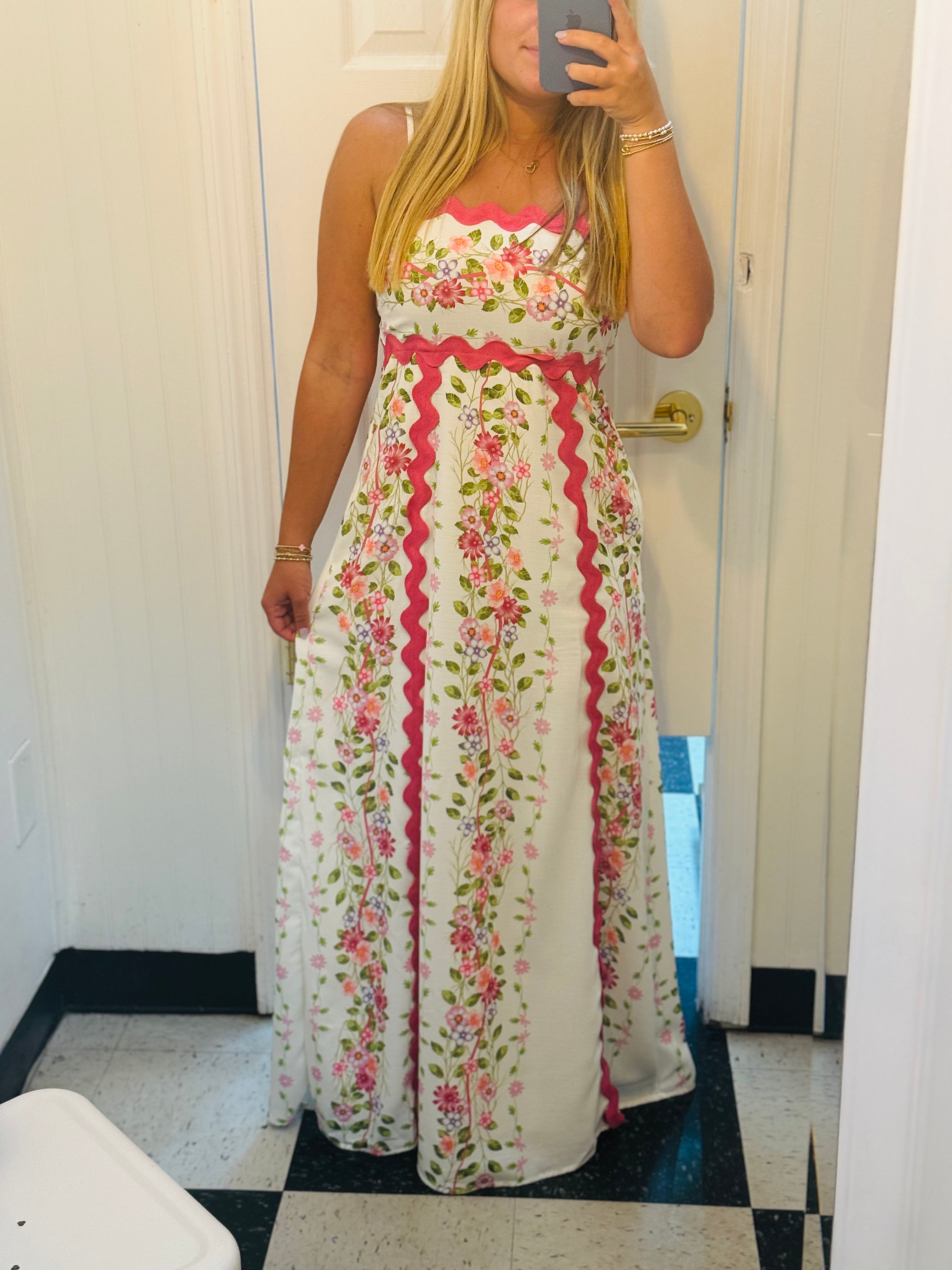 EVELYNN FLORAL MAXI