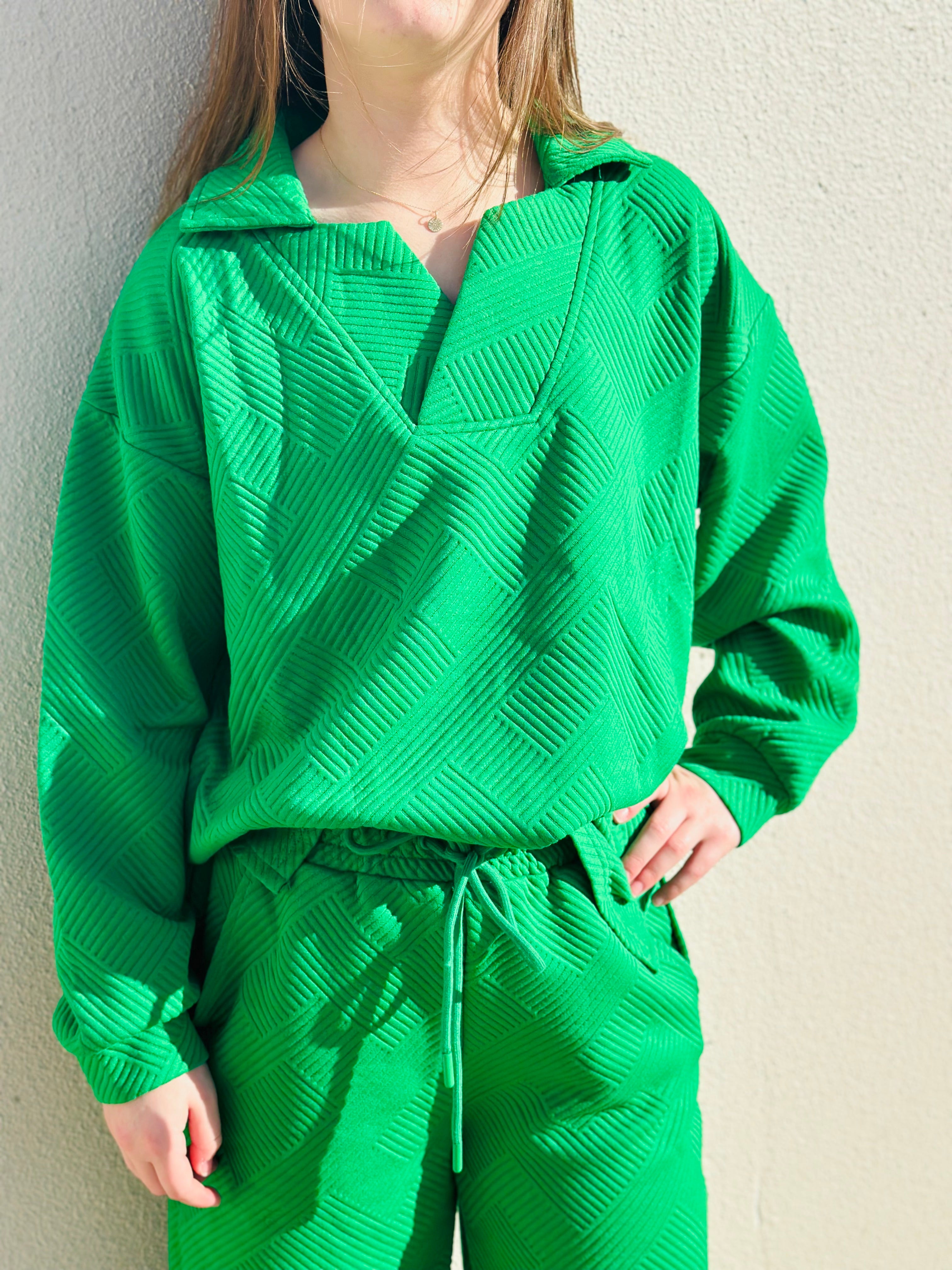 CONRAD COLLARED TOP