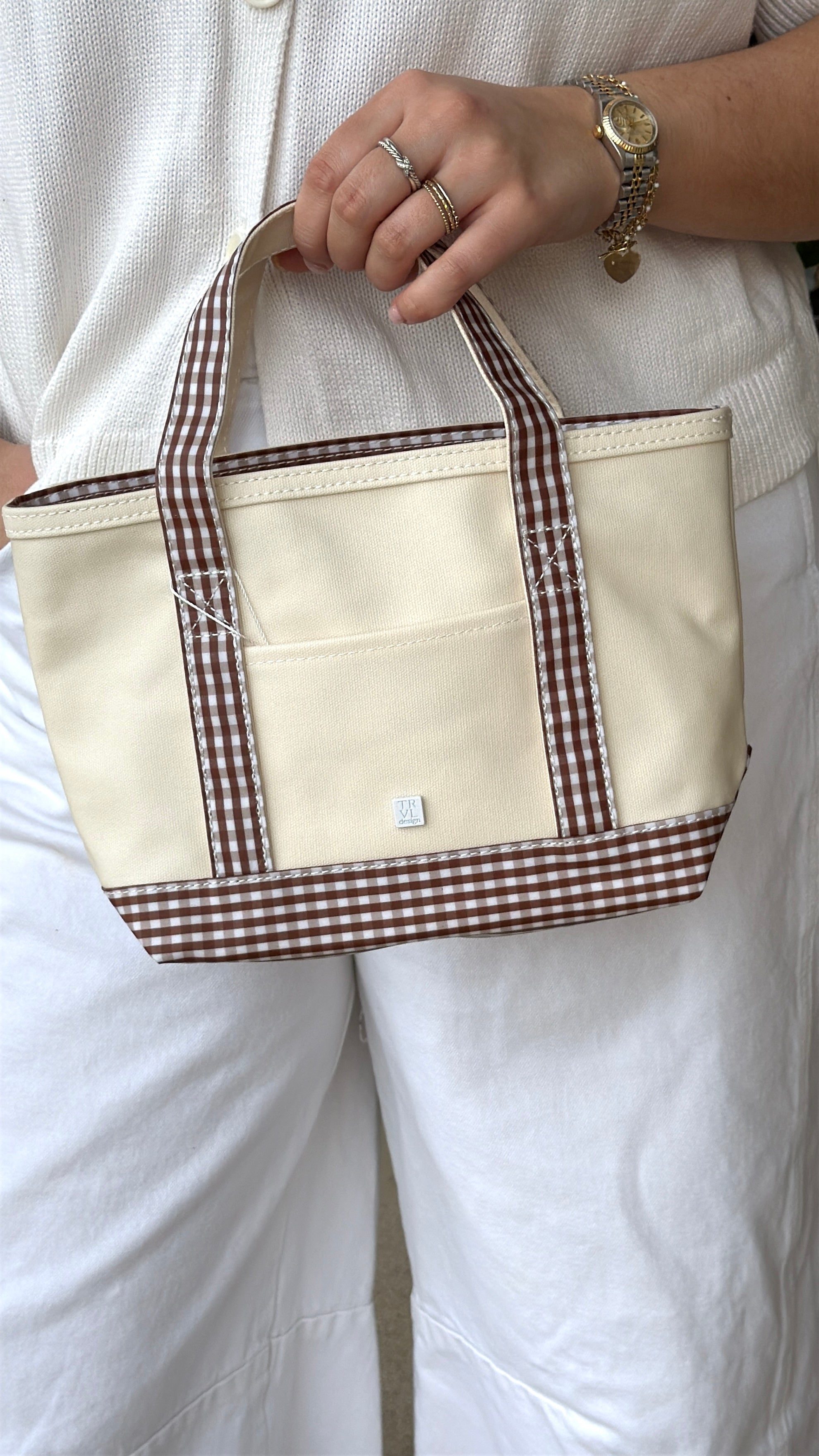 MINI TOTE - COCO GINGHAM