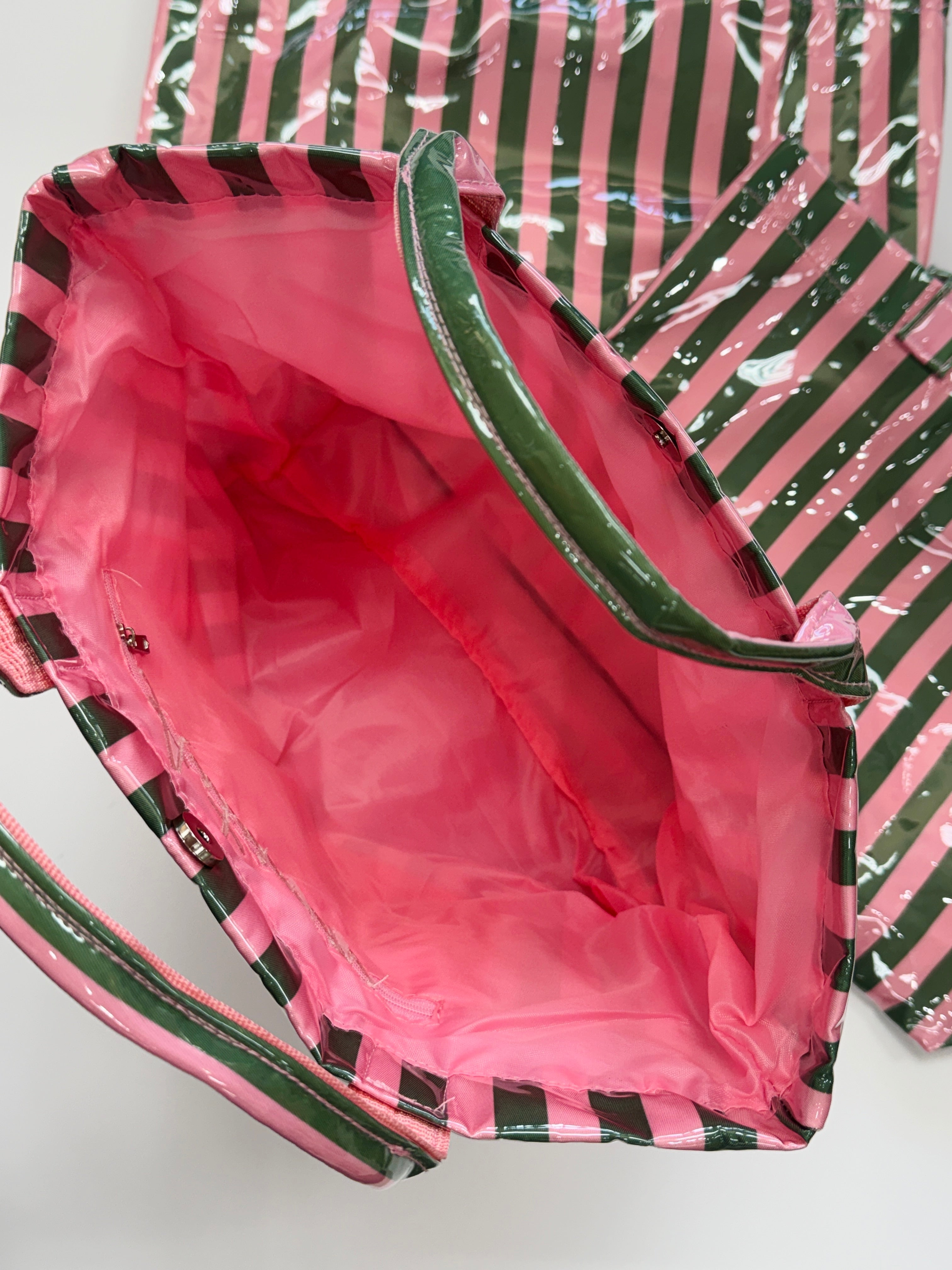 CLEAR COATED TOTE BAG