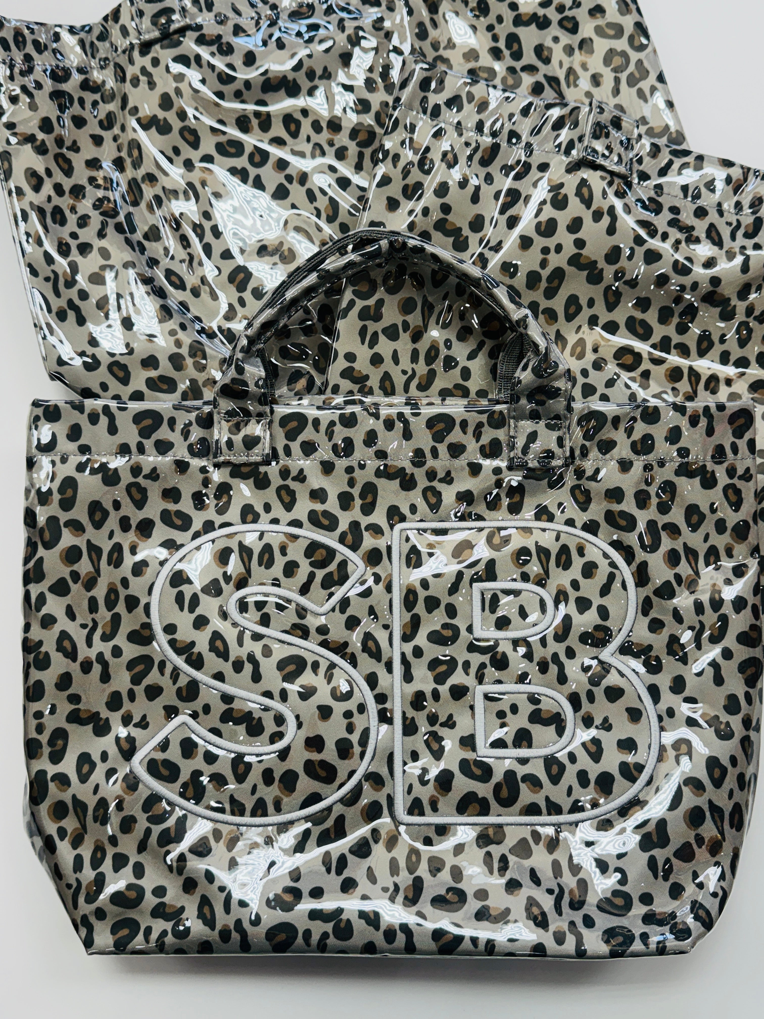 CLEAR COATED TOTE BAG