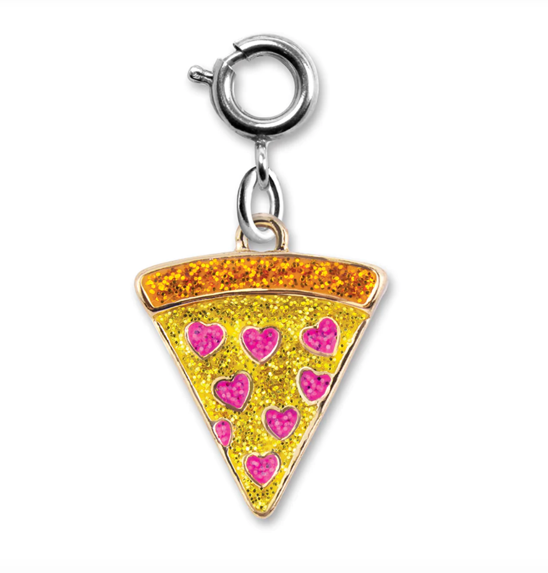 GLITTER PIZZA CHARM