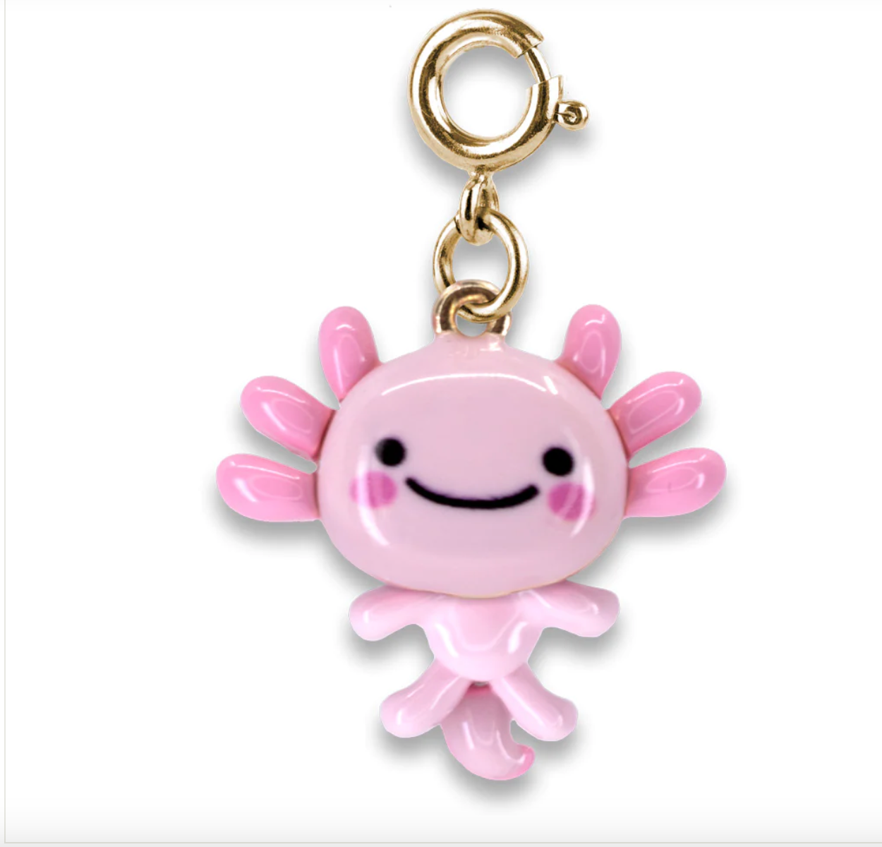 GOLD SWIVEL AXOLOTL CHRM