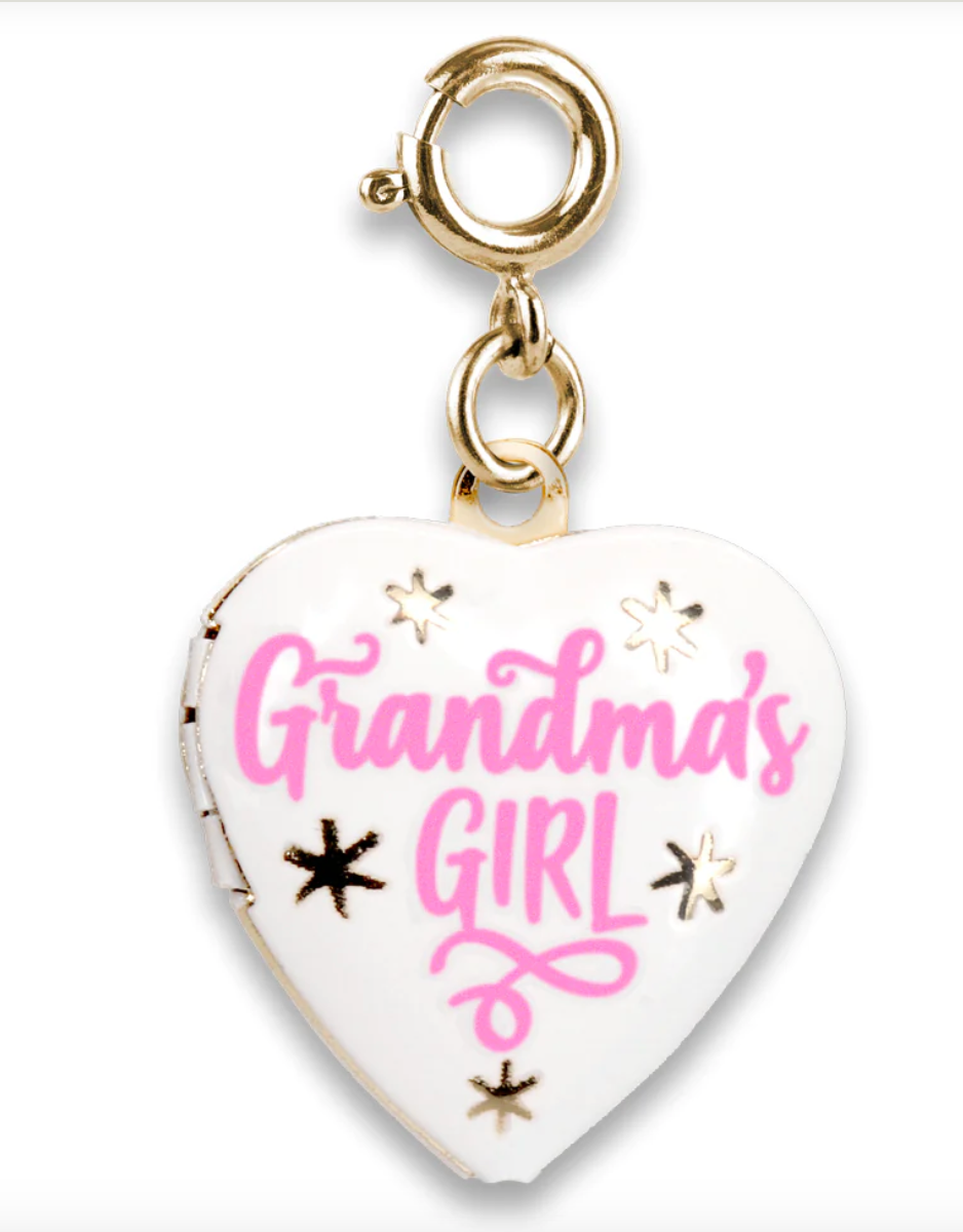 GOLD GRANDMA'S GIRL LOCKET CHARM