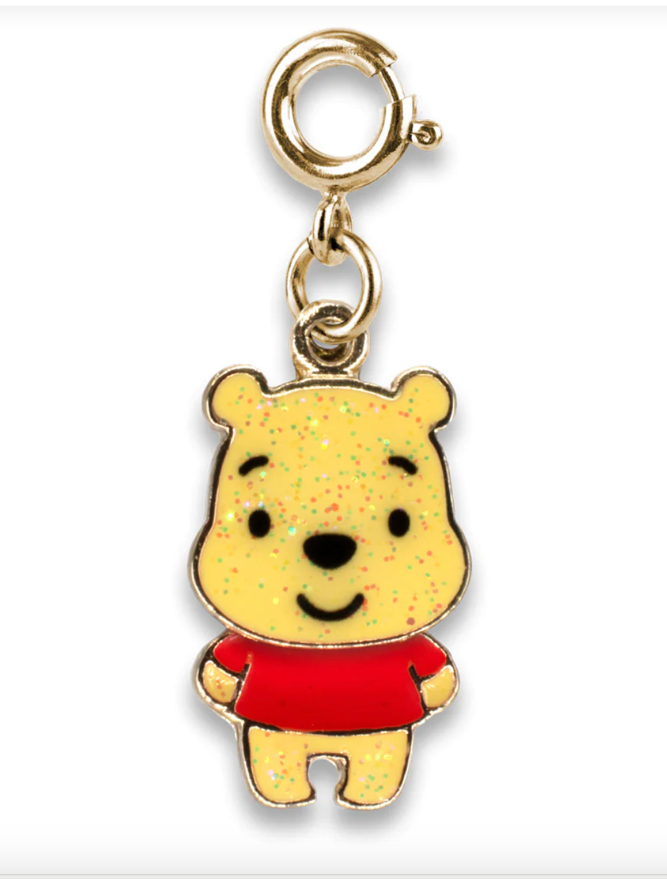 GOLD SWIVEL POOH CHARM