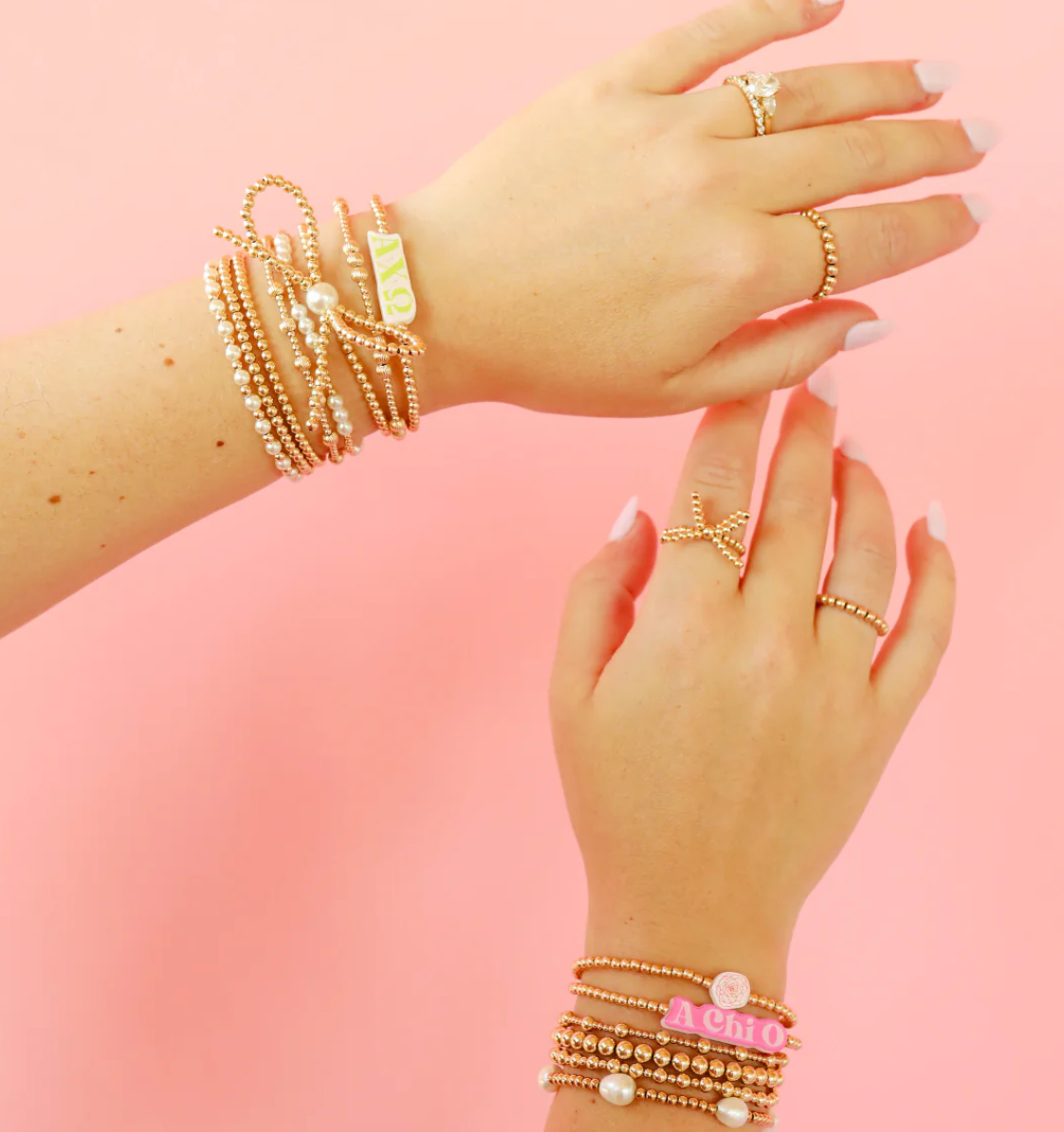 GOLD BOW RING