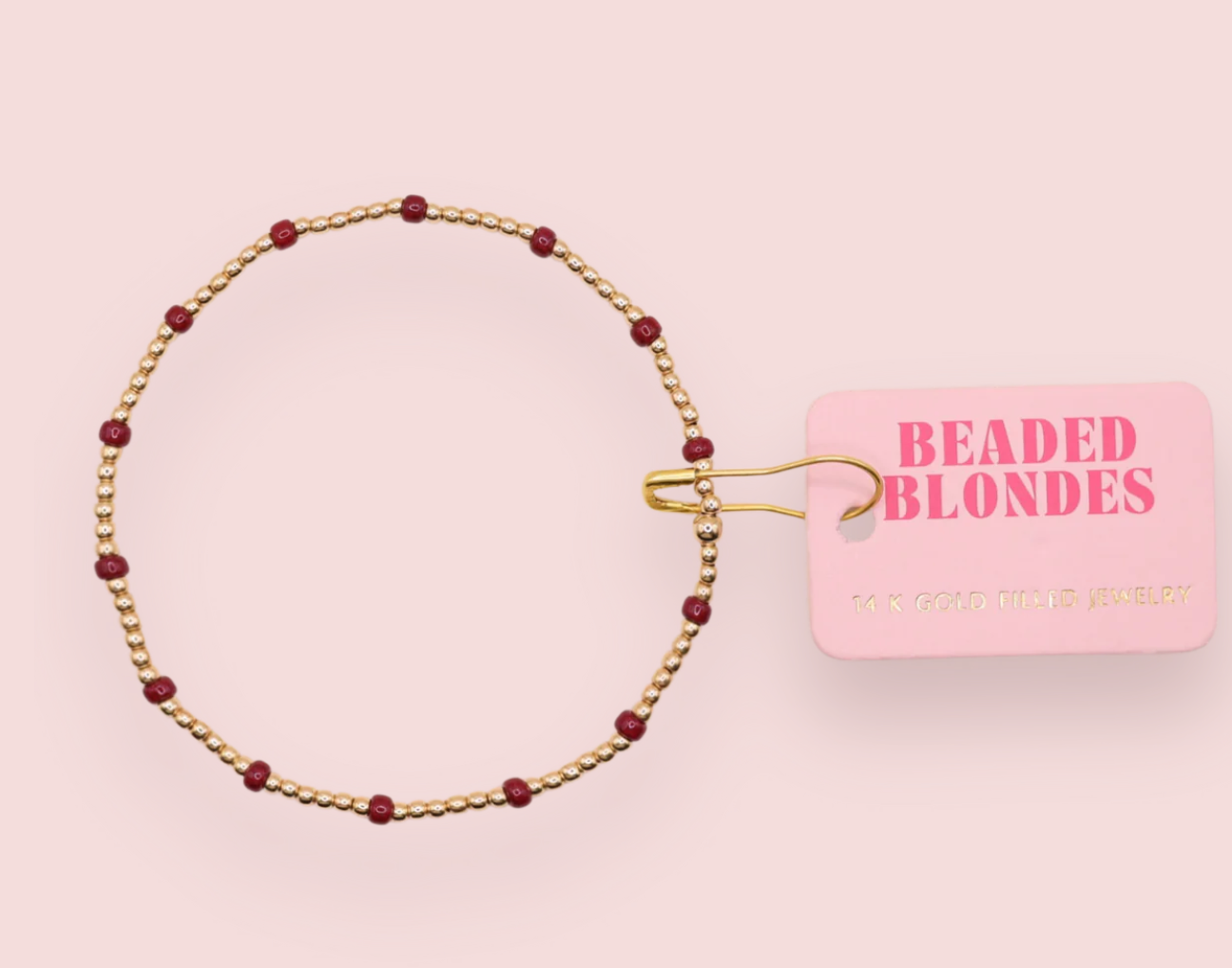 GARNET POPPI BRACELET