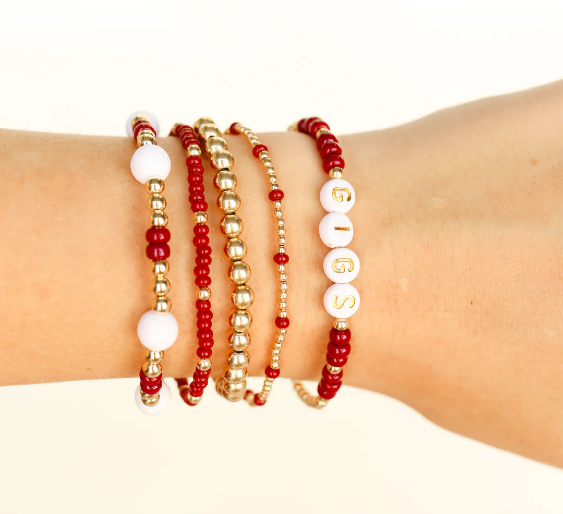 GARNET POPPI BRACELET