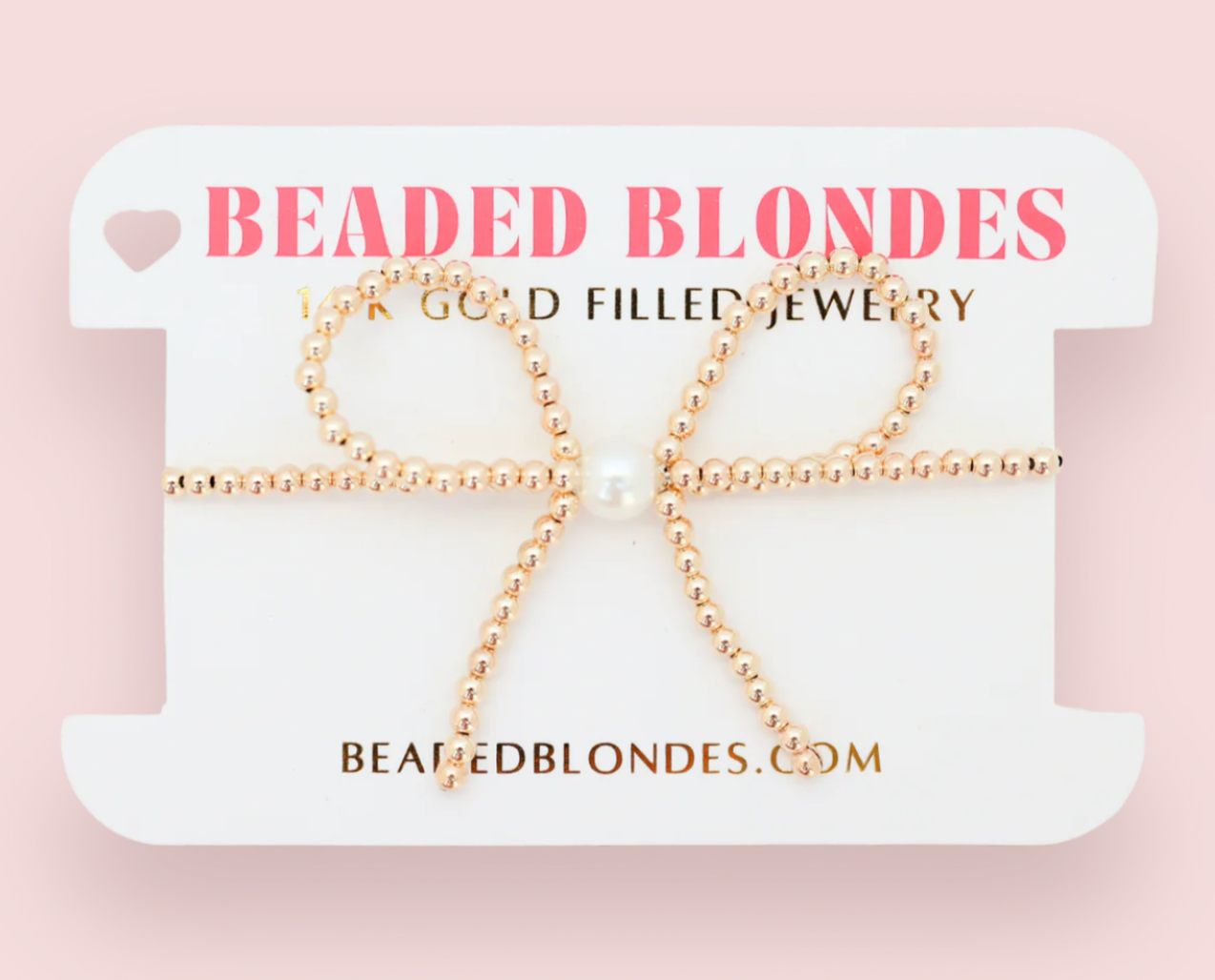 GOLD BOW BRACELET