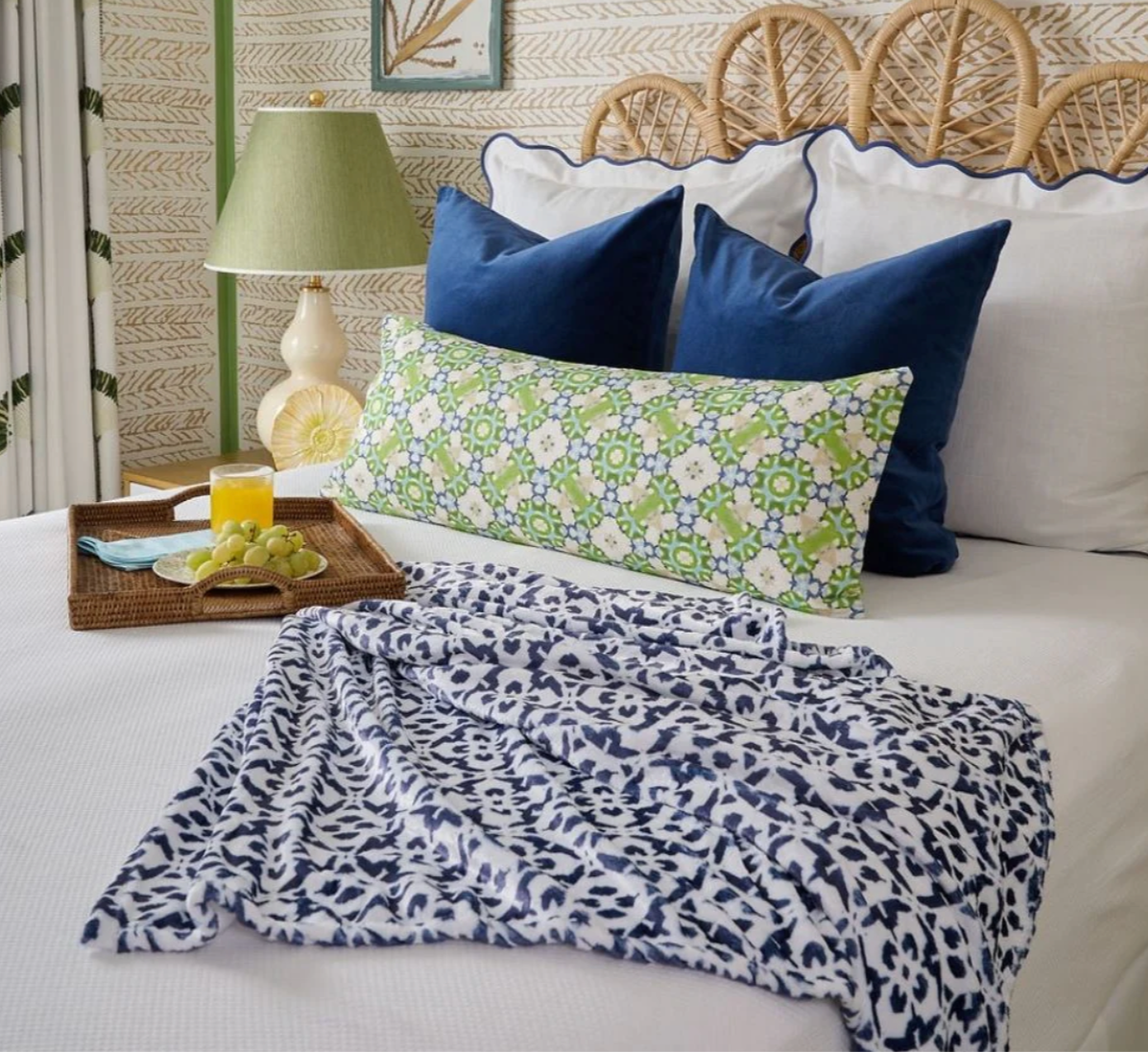 PORTO TILES | FLEECE BLANKET