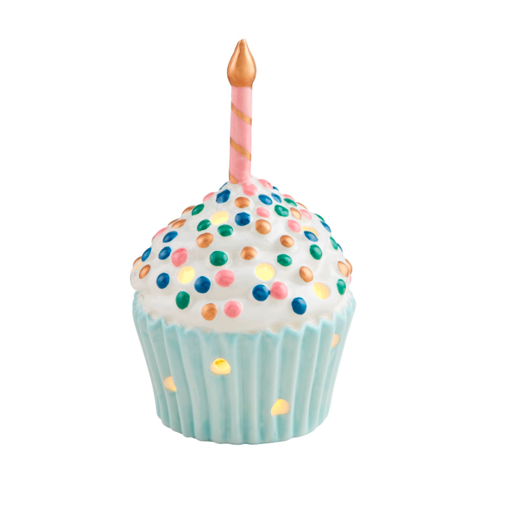 BIRTHDAY CUPCAKE LIGHT-UP SITTER