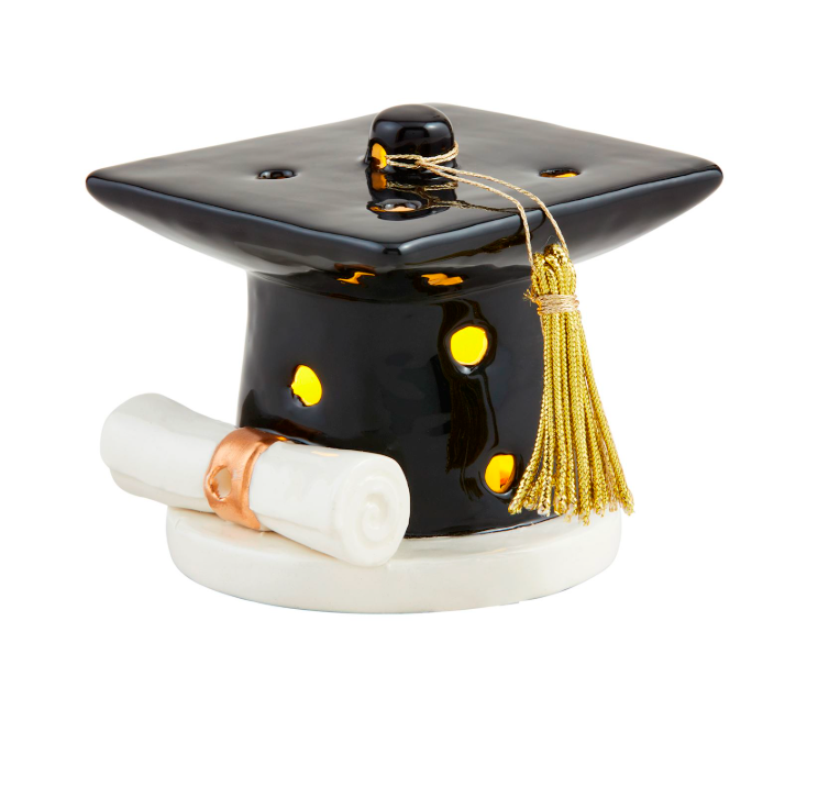 GRAD CAP LIGHT-UP SITTER