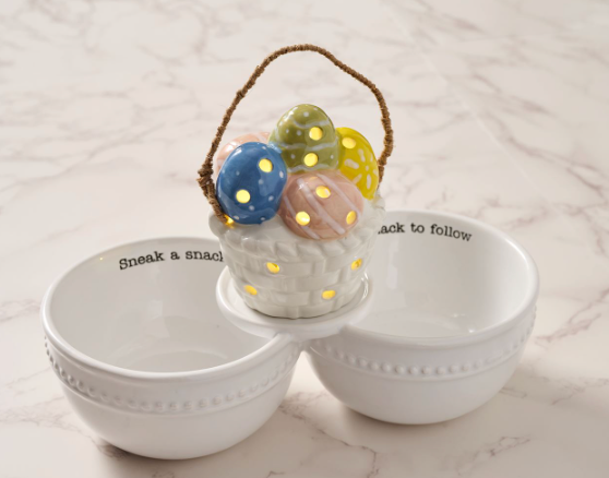 EASTER BASKET LIGHT-UP SITTER