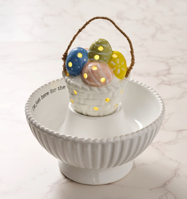 EASTER BASKET LIGHT-UP SITTER