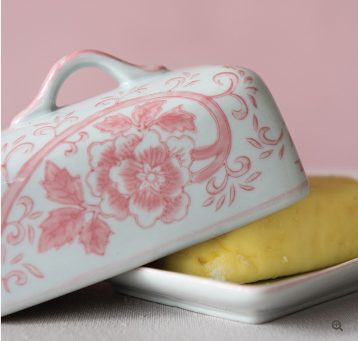 CHINOISERIE BUTTER DISH