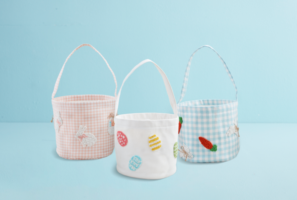 PINK EASTER BEADED BUCKET