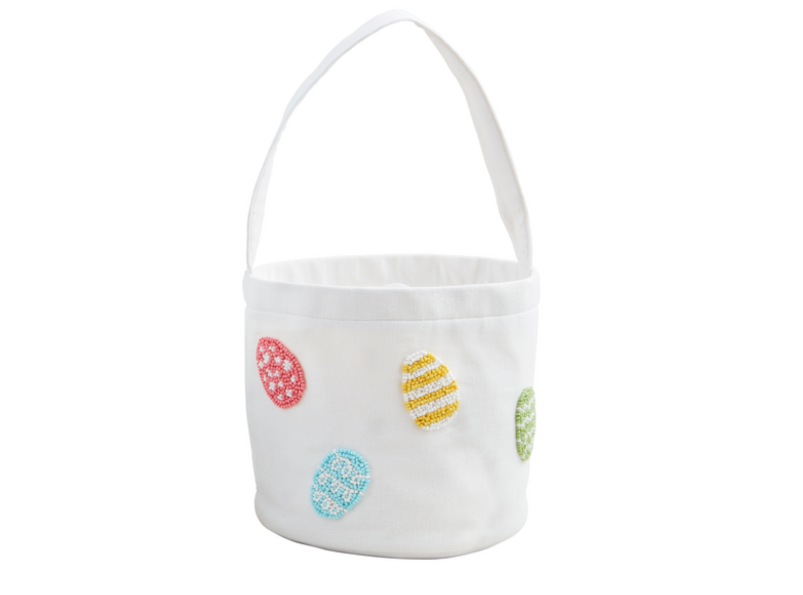 EASTER EGG BEADED BUCKET