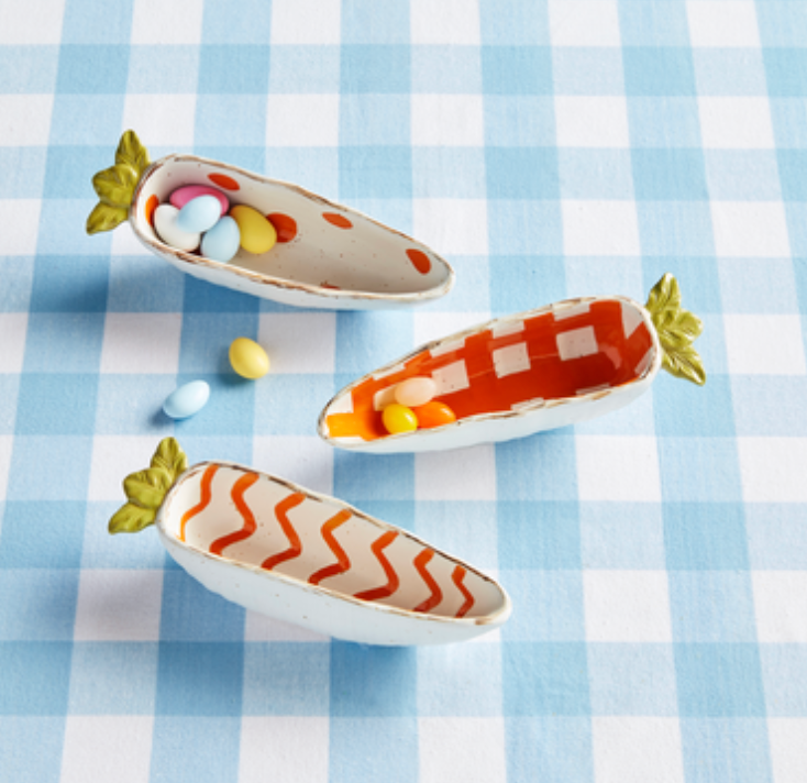 RIC RAC CARROT CANDY DISH