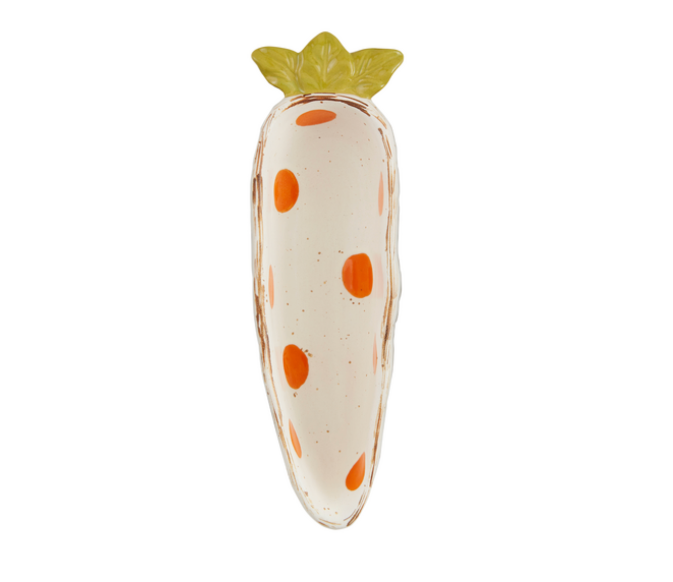 DOT CARROT CANDY DISH
