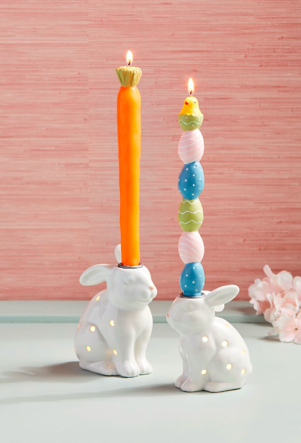 LARGE BUNNY TAPER HOLDER