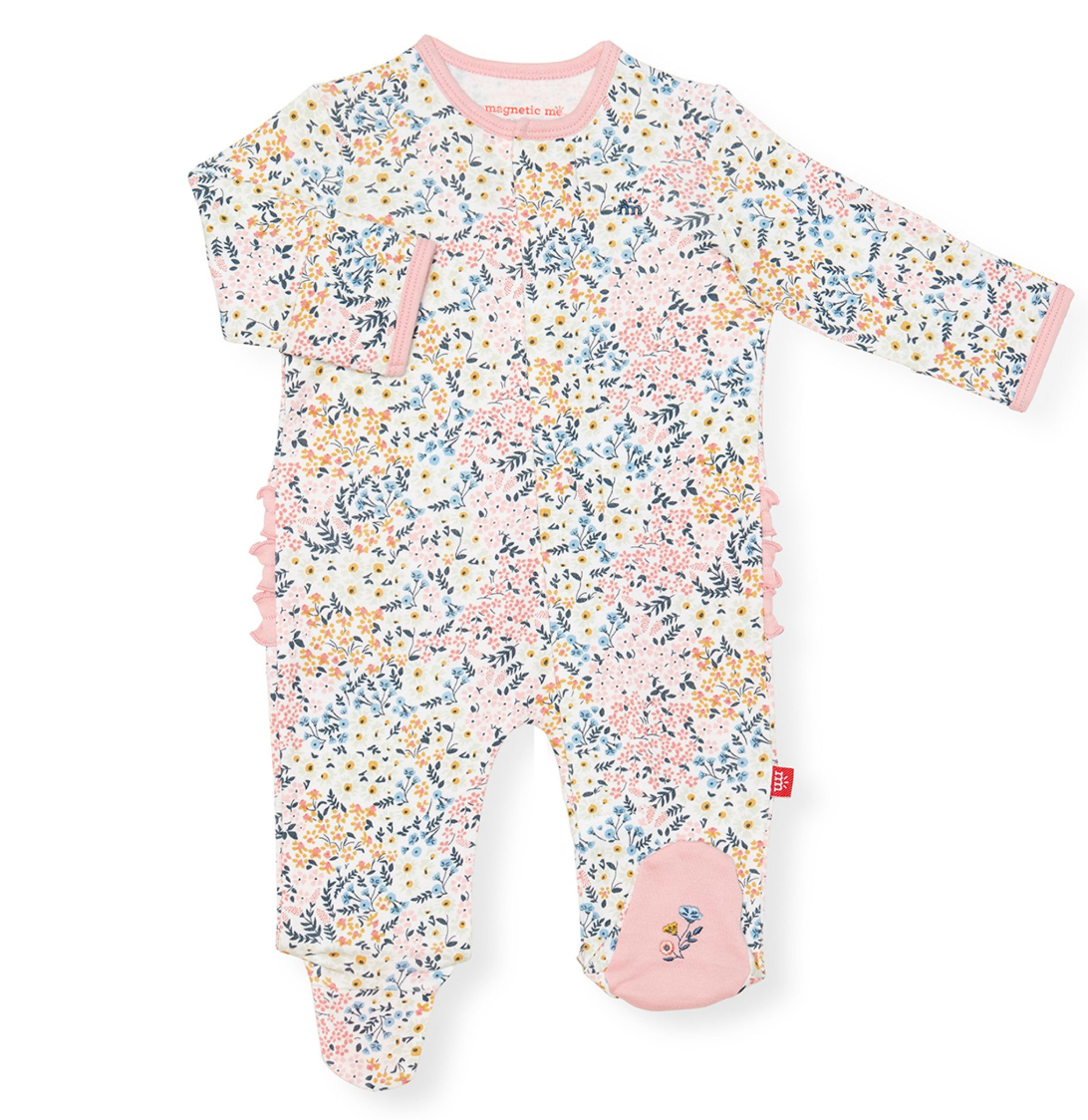 CHELSEA FLORAL FOOTIE