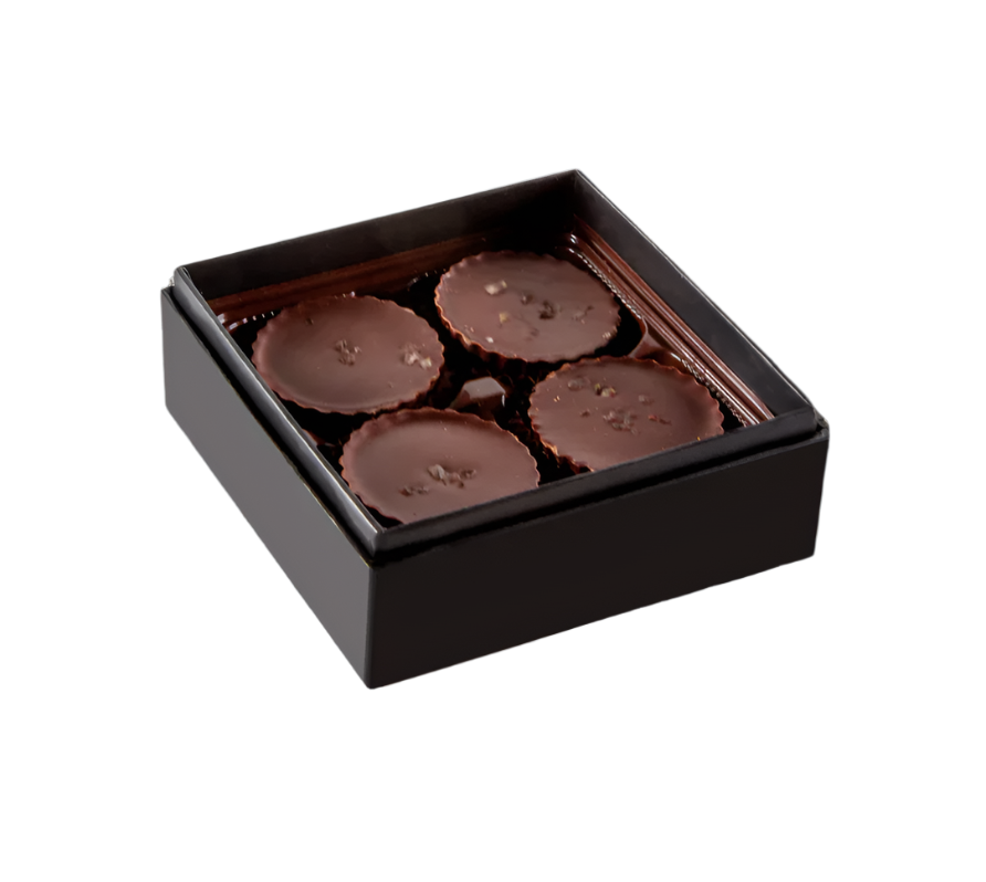 BOURBON SMOKED SEA SALT CARAMELS