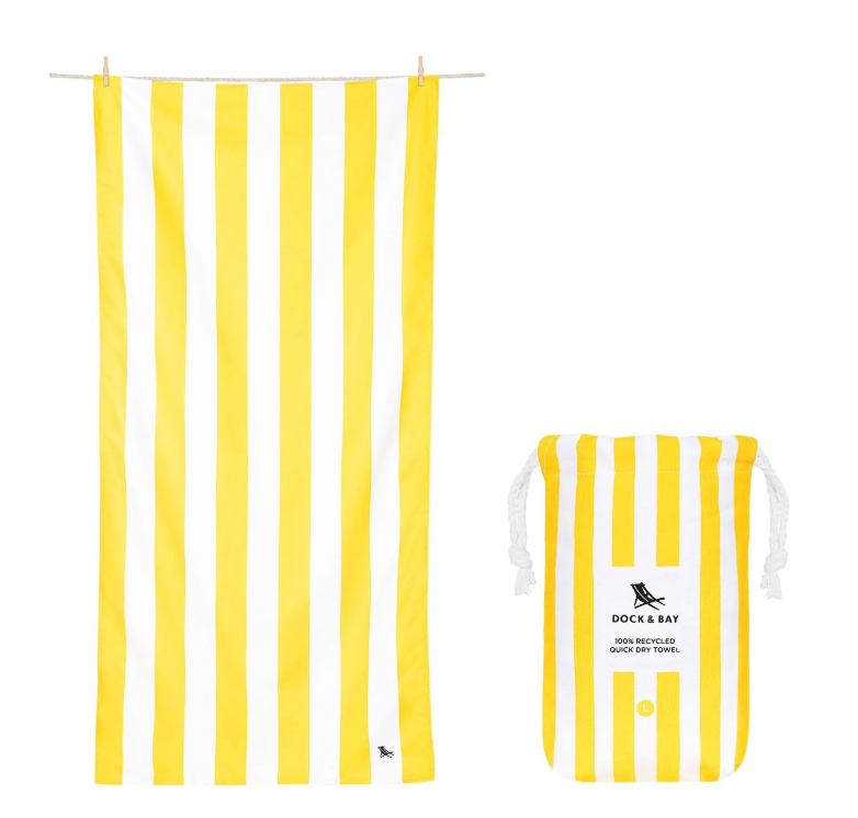 BORACAY YELLOW | QUICK DRY TOWEL XL