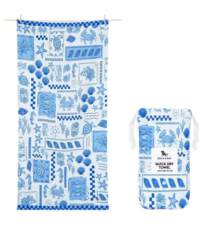GRECIAN SHORES | QUICK DRY TOWEL XL