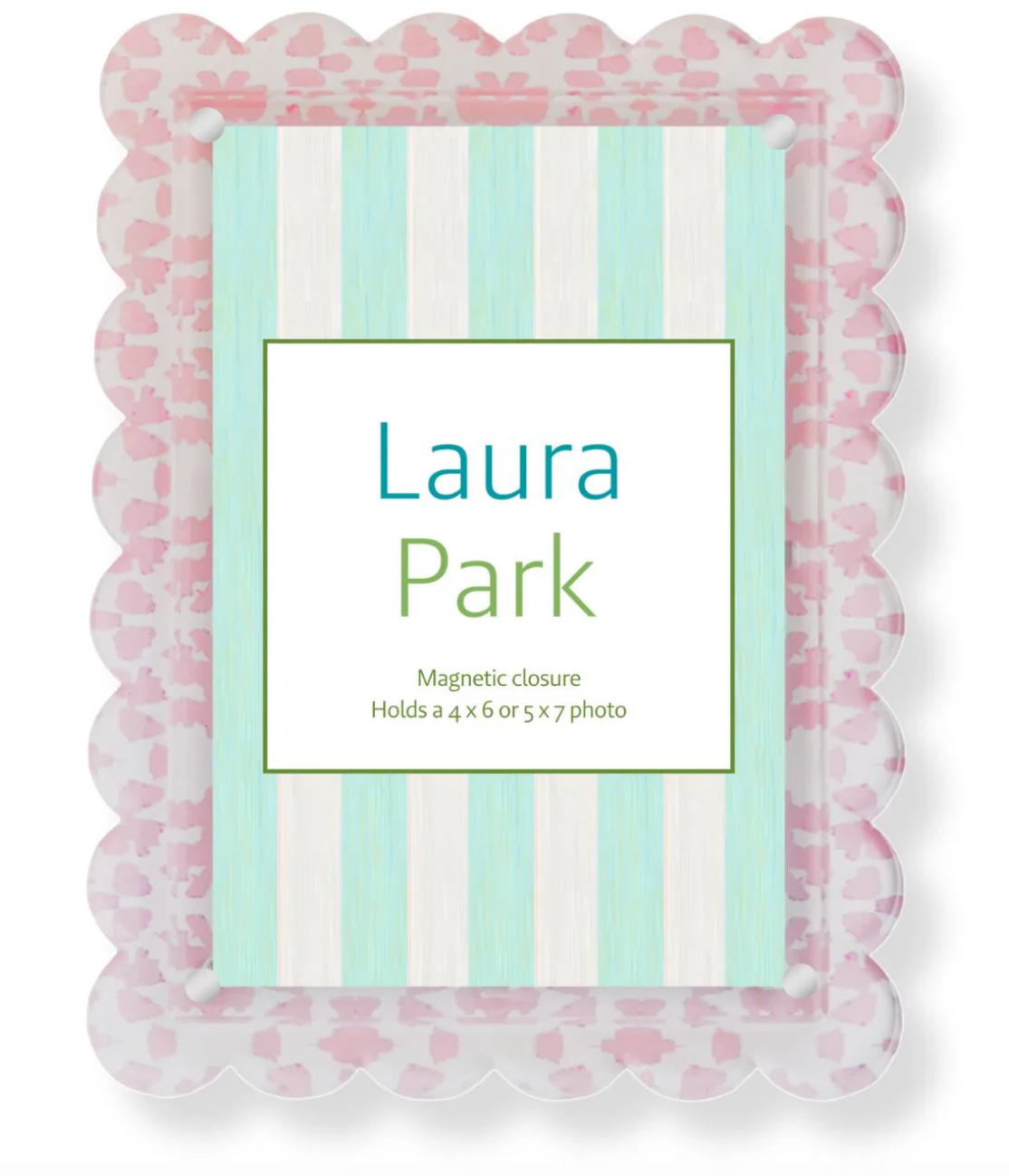 ACRYLIC FRAME |CHINTZ ROSE