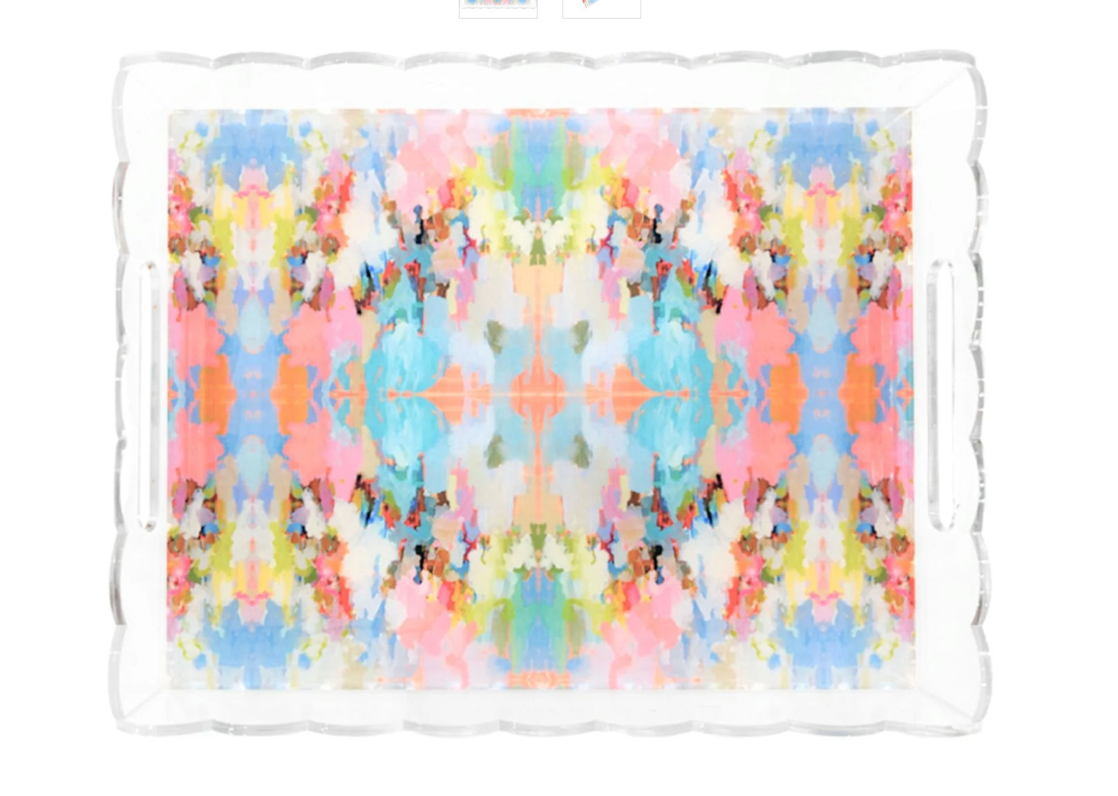 SCALLOPED TRAY | BROOKS AVENUE