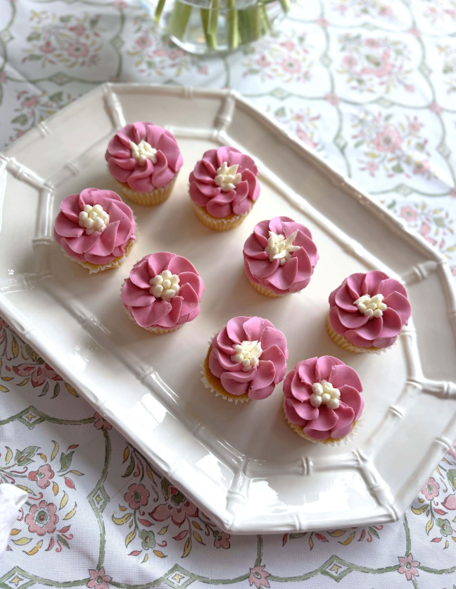 WHITE BAMBOO PLATTER