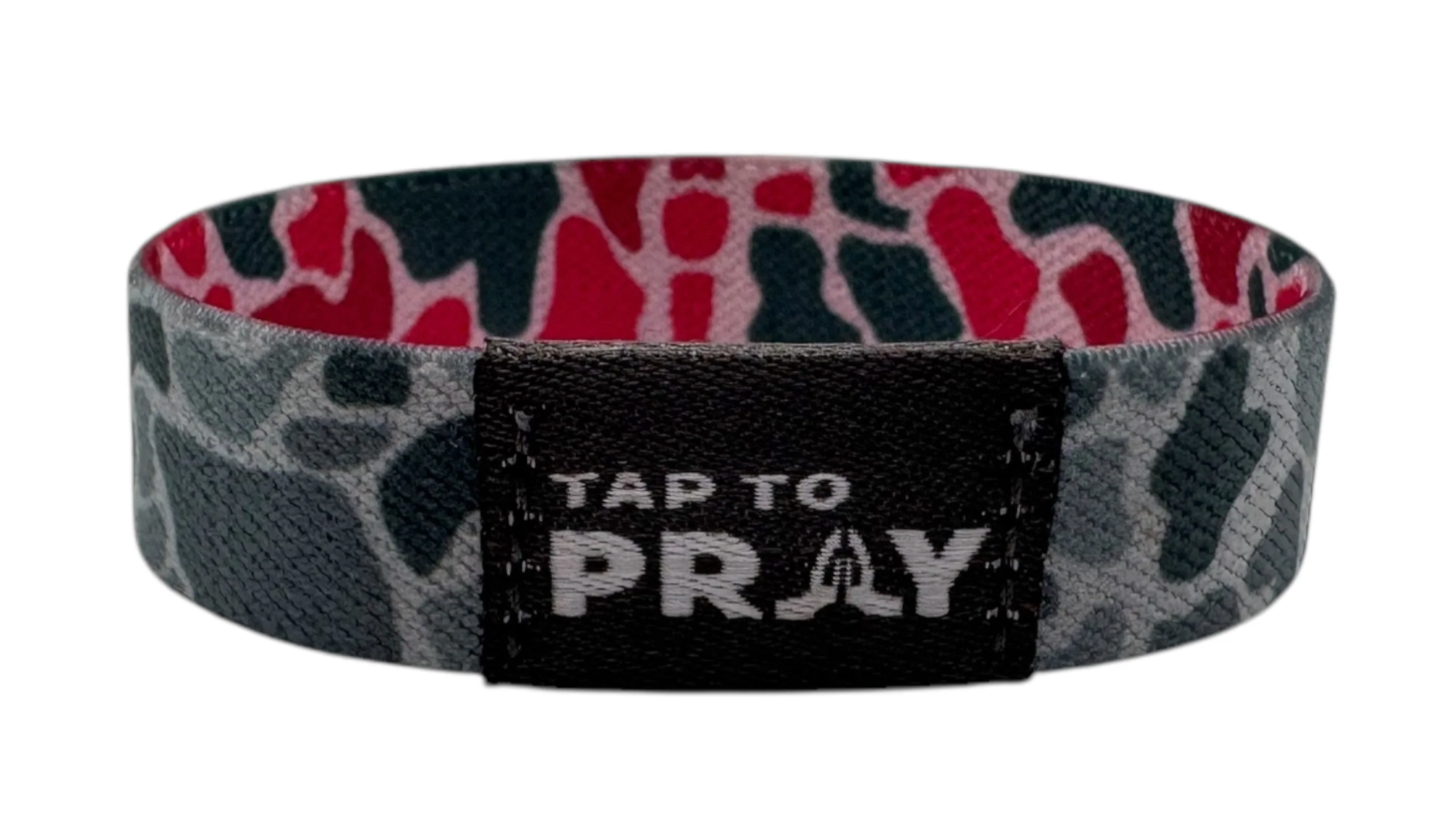 RIVER ROCK CAMO BRACELET PINK & ASH