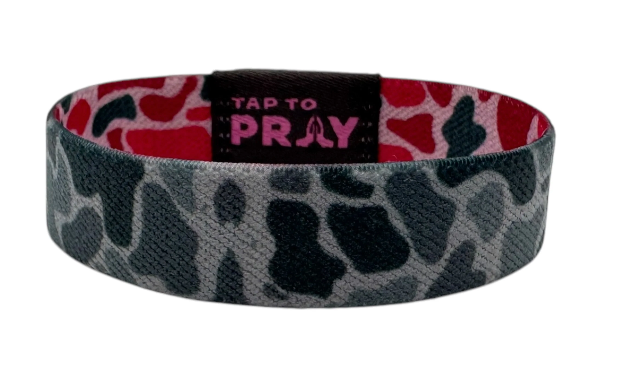 RIVER ROCK CAMO BRACELET PINK & ASH