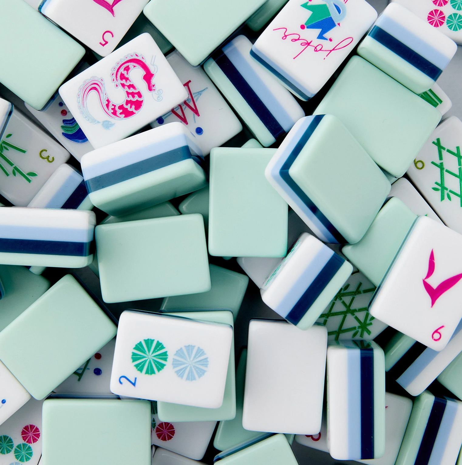 BIRDIE MAHJONG TILES