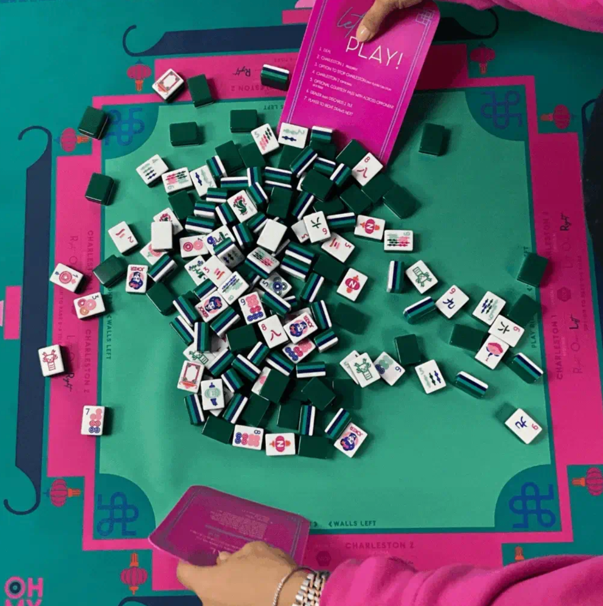 HOT PINK TILE SHUFFLER