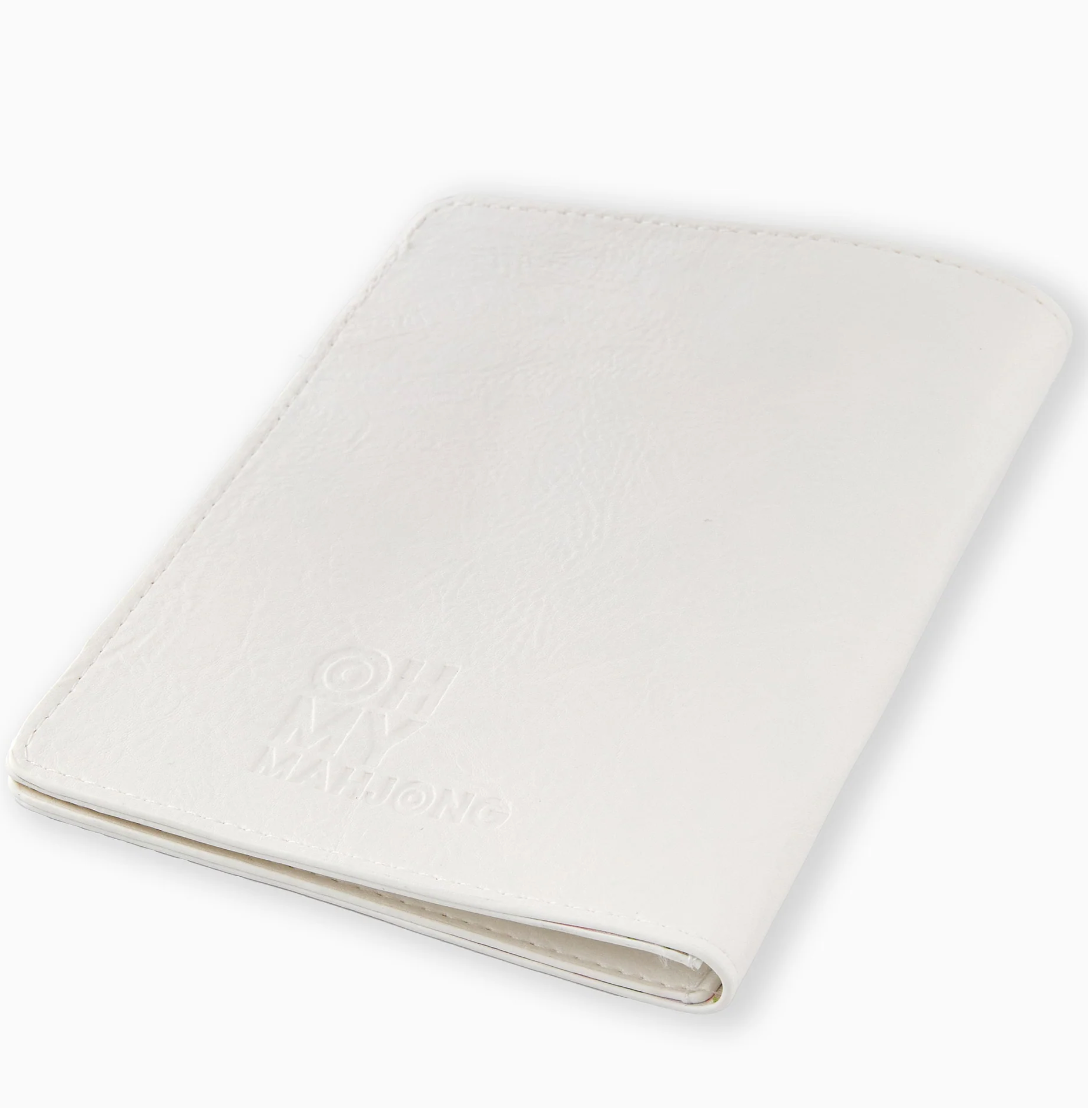 WHITE CARD FOLIO