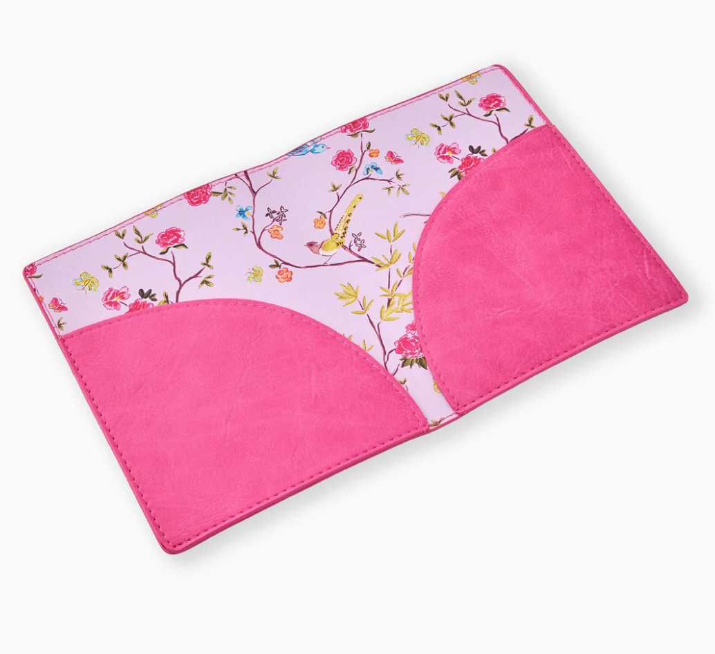 HOT PINK CARD FOLIO