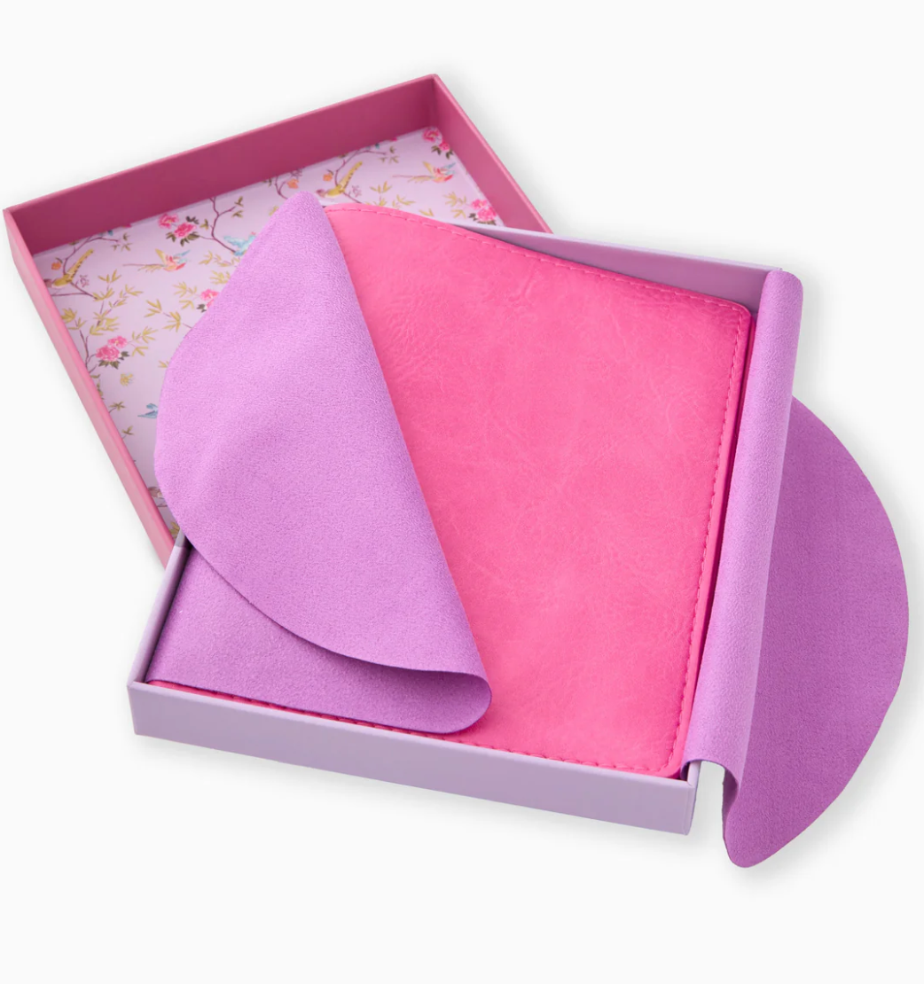 HOT PINK CARD FOLIO