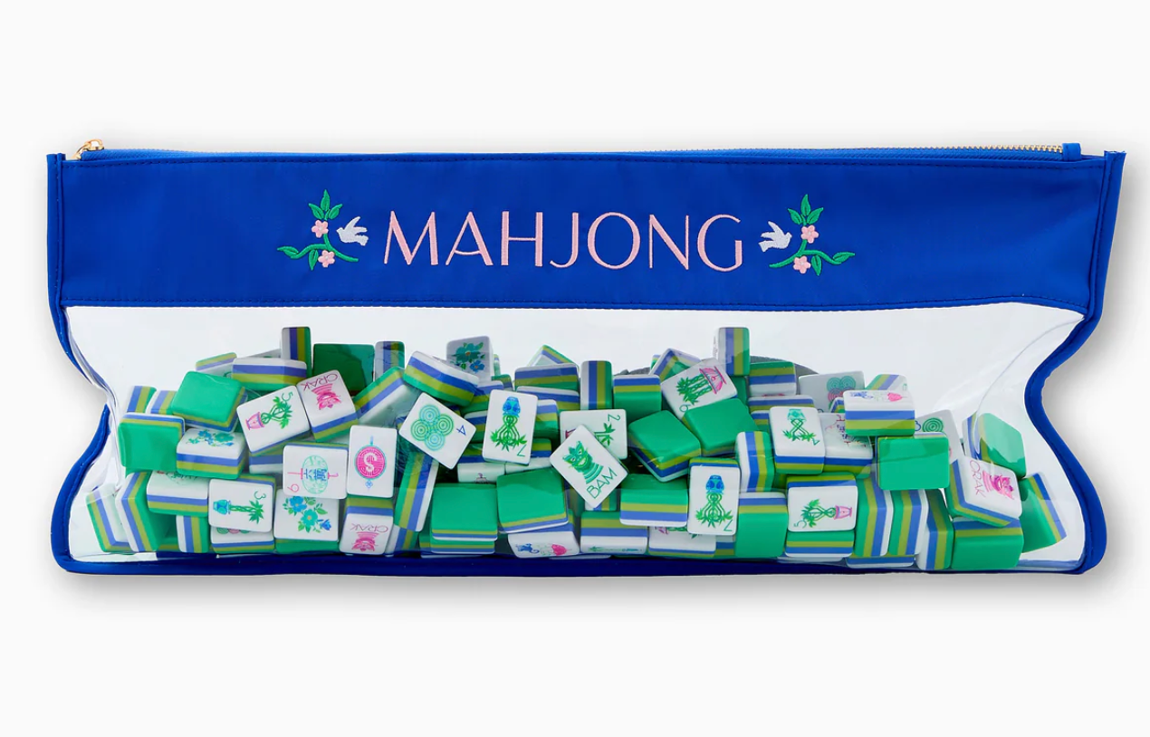 ROYAL FLORAL MAHJONG BAG