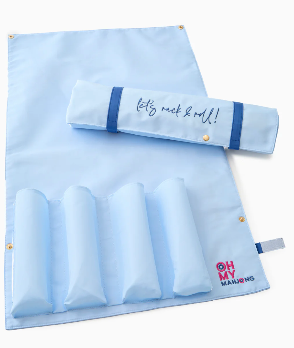LIGHT BLUE RACK & ROLL BAG