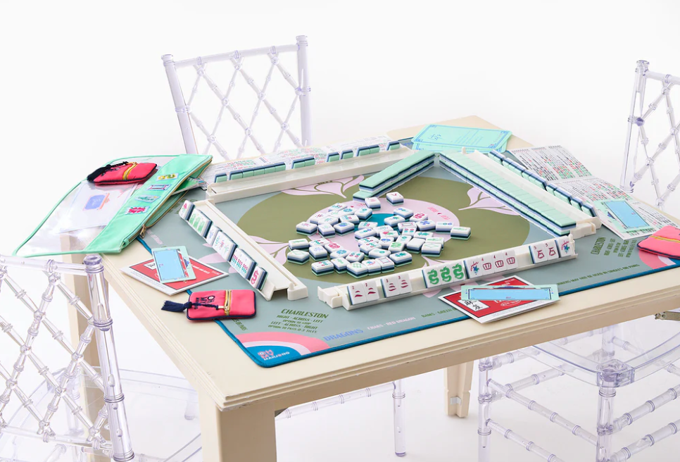 SAGE LOTUS MAHJONG MAT