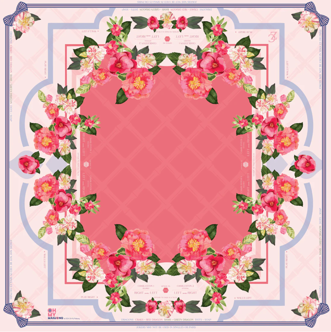 CAMELLIA MAHJONG MAT