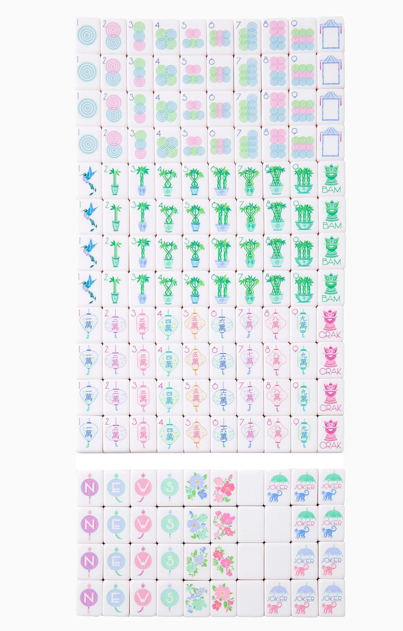 LUMINAIRE MAHJONG TILES