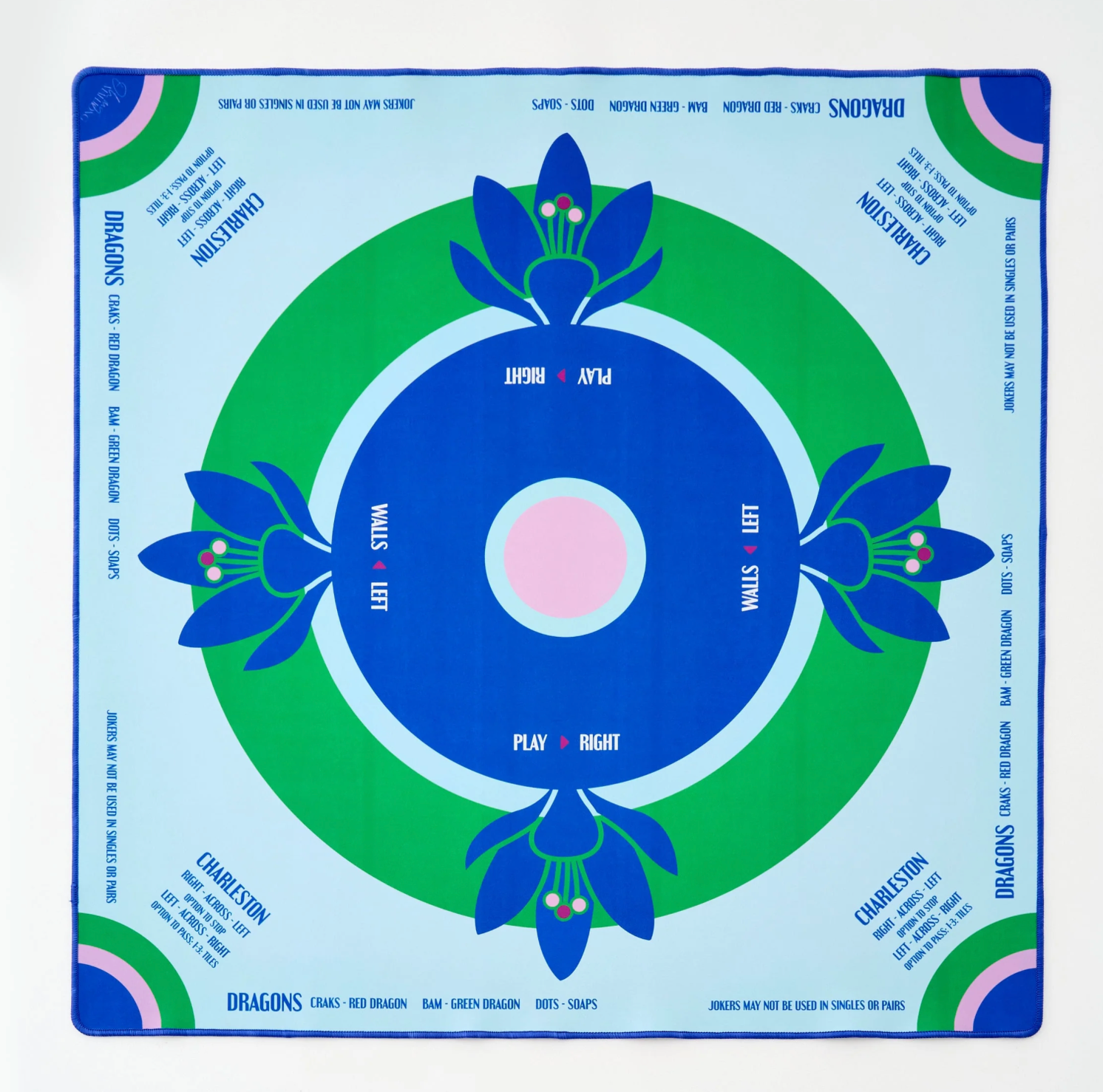 PREPPY SOIREE MAHJONG MAT