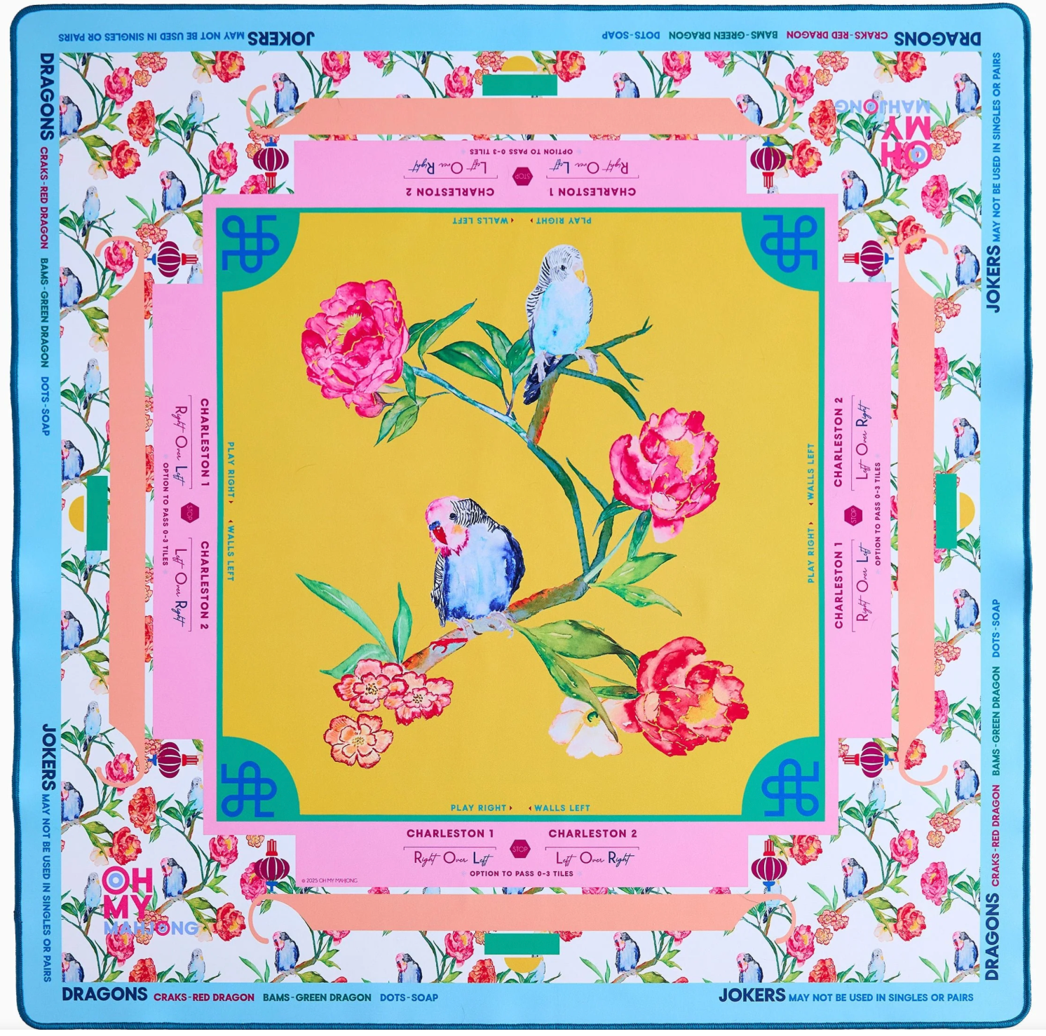 SPRING FLING MAHJONG MAT