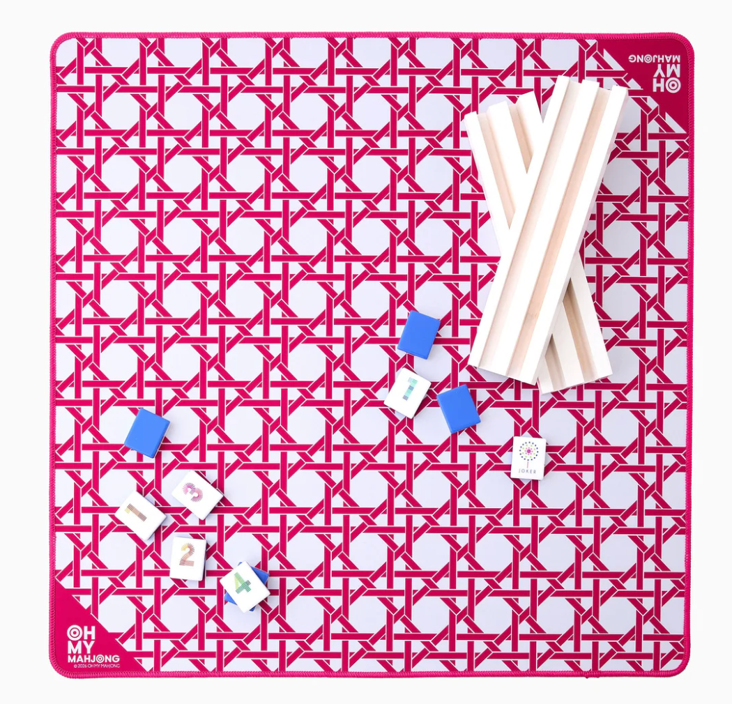 MINI PINK CANE MAT
