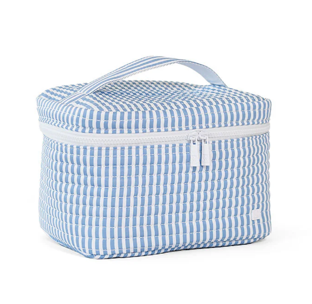 QUILTED TRAIN - CHAMBRAY PIMLICO