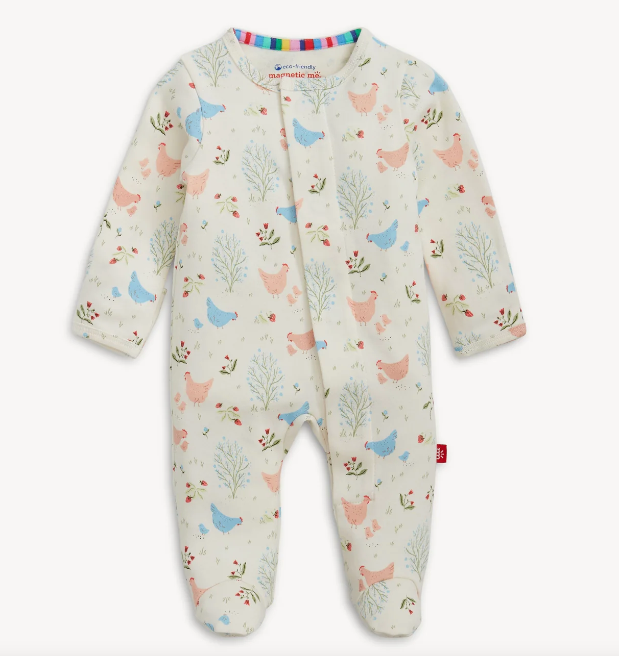 CHICKEN TENDER ORGANIC COTTON FOOTIE