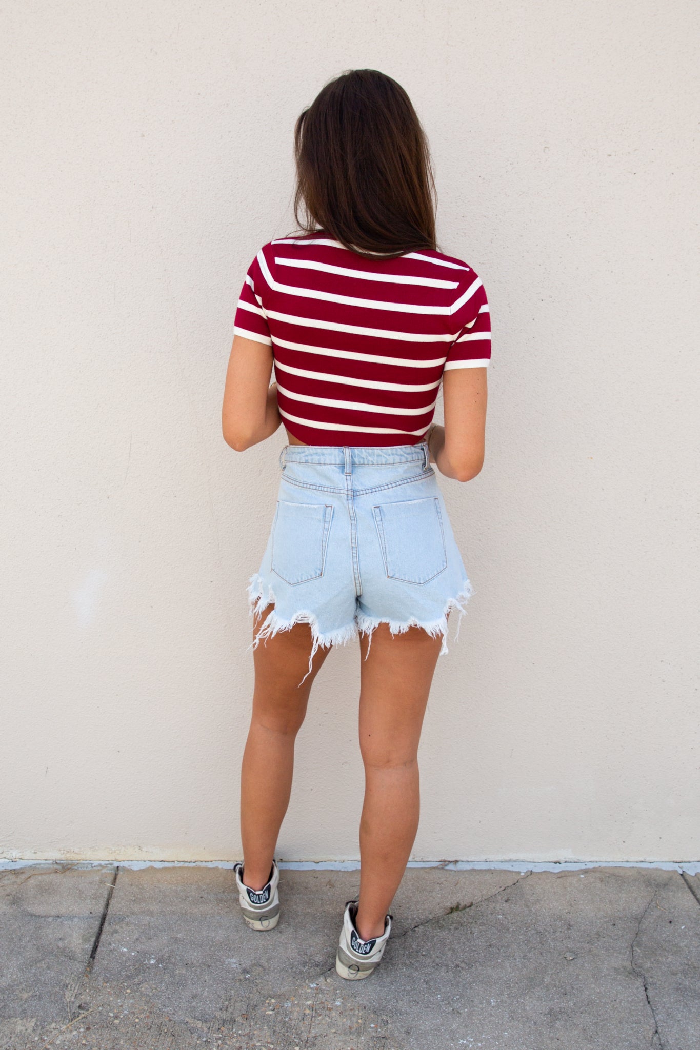 LANEY CROPPED KNIT TOP