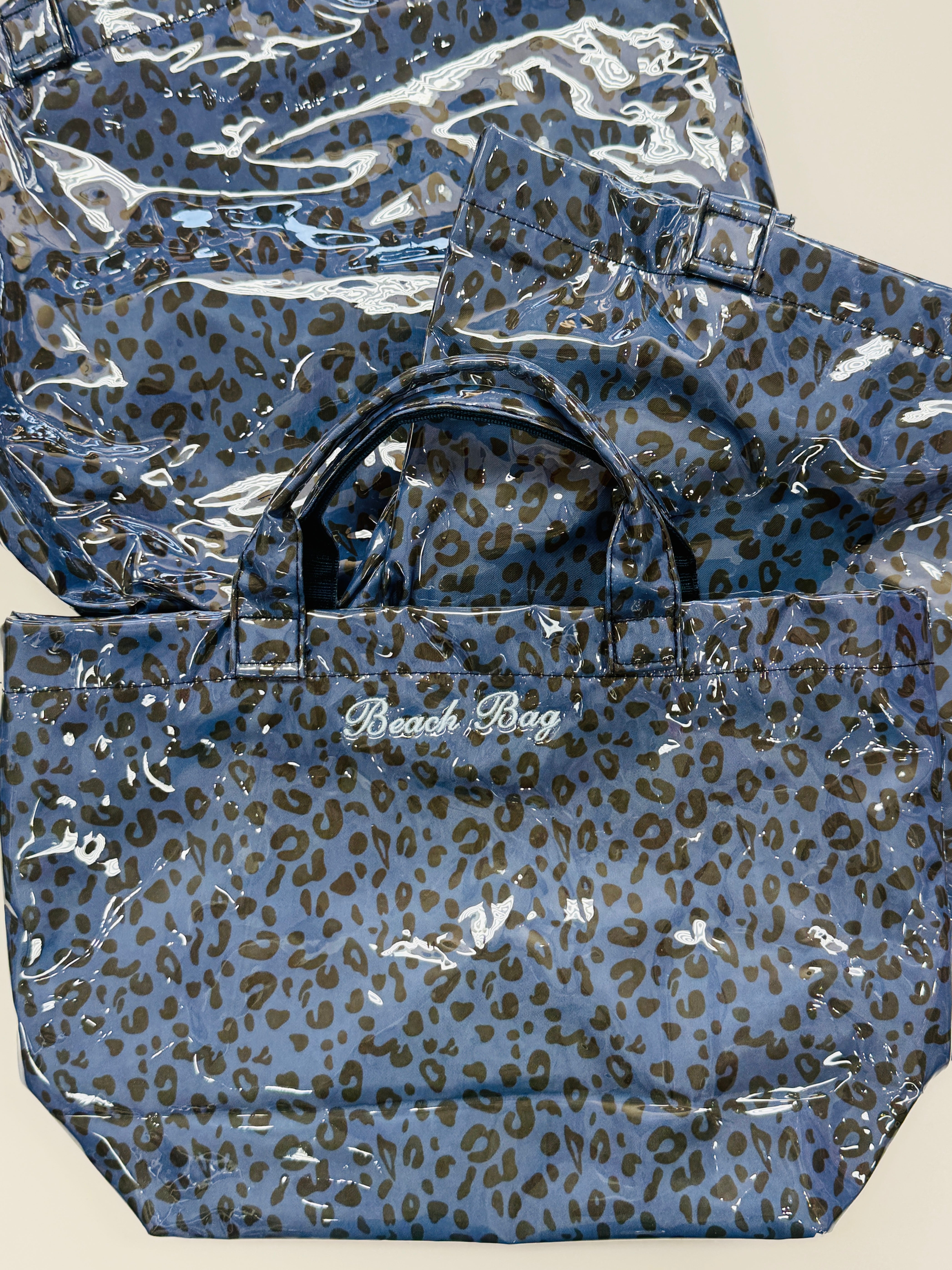 CLEAR COATED TOTE BAG